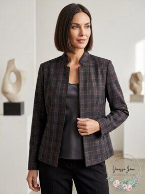 NINE West Open-Front Jacket, Size 10